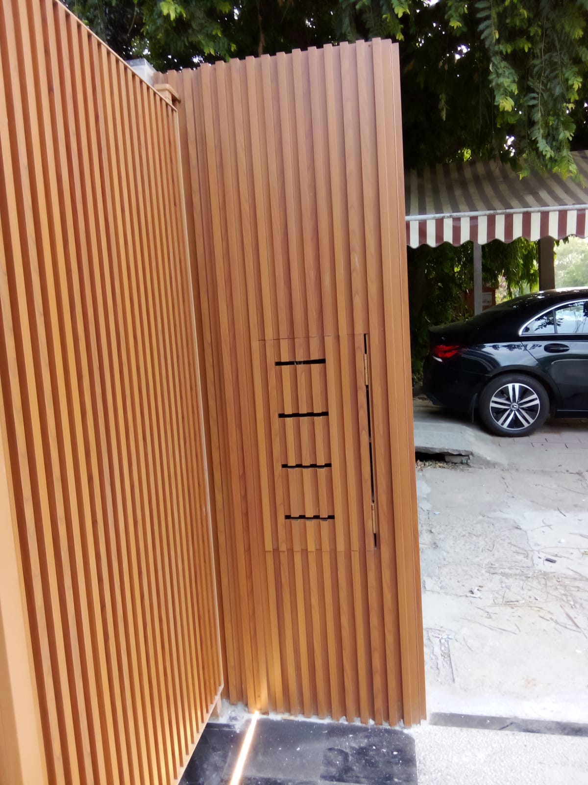 Gate Cladding